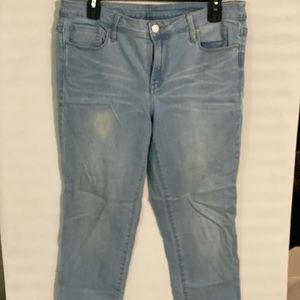 (NWOT) Lite Blue Calvin Klein Denim Jeans. Size 12W X 32L.